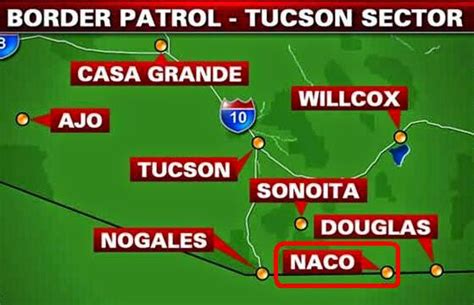 arizona border patrol sectors